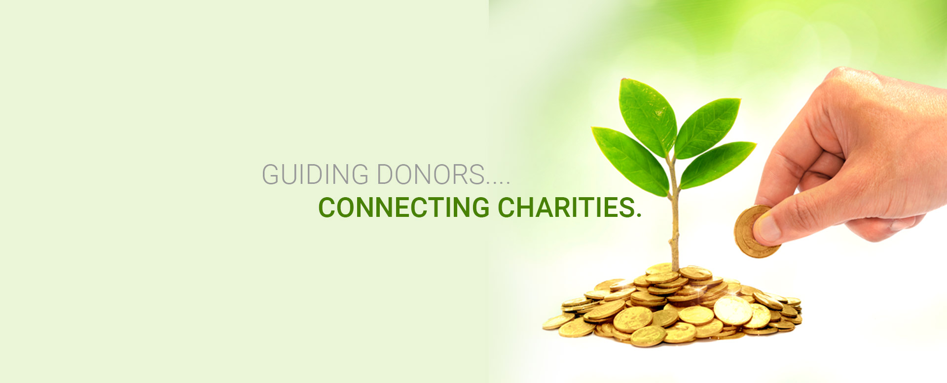 “Guiding Donors....Connecting Charities.”